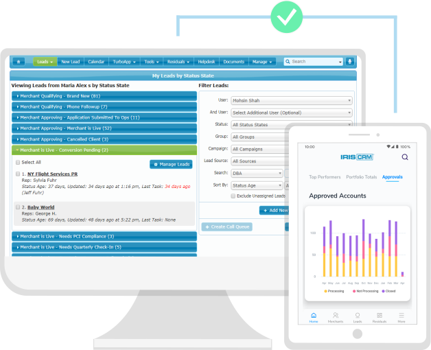 Call Center Software - First Data & Vantiv CRM - Payment Processing CRM