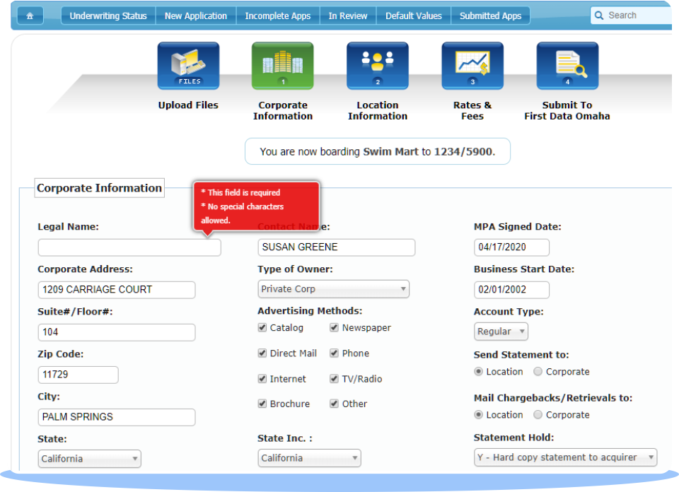 TurboApp Application-Wide Field Validation.