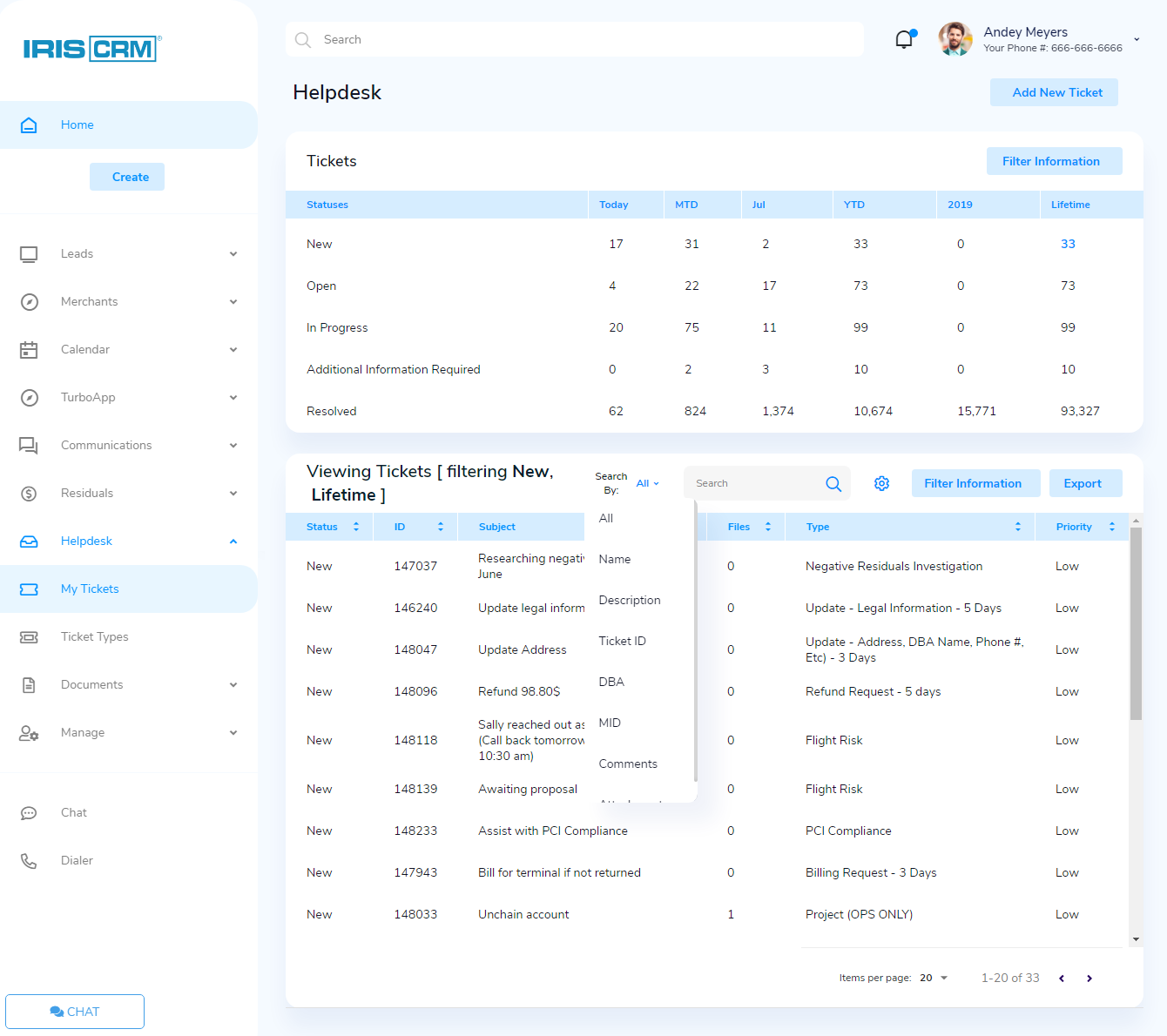 Helpdesk New UI Screen Helpdesk New UI Screen