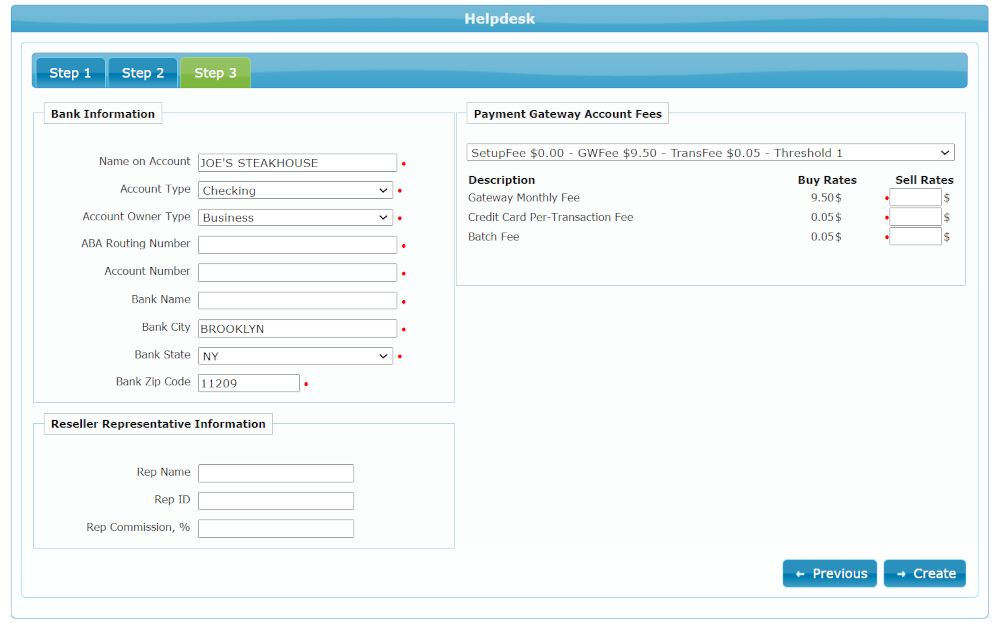 Bank Information in Authorize.Net Onboarding IRIS CRM Bank Information in Authorize.Net Onboarding IRIS CRM