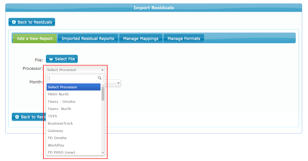Import Residuals Import Residuals