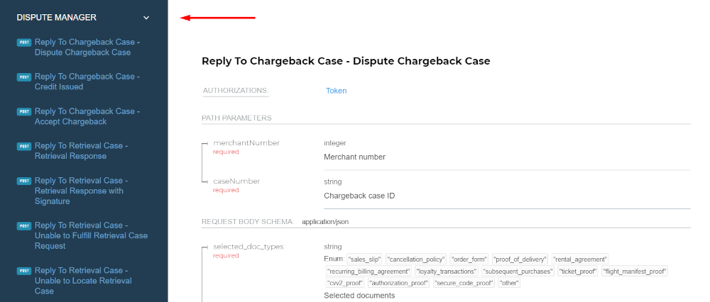 API Instructions Dispute Responder
