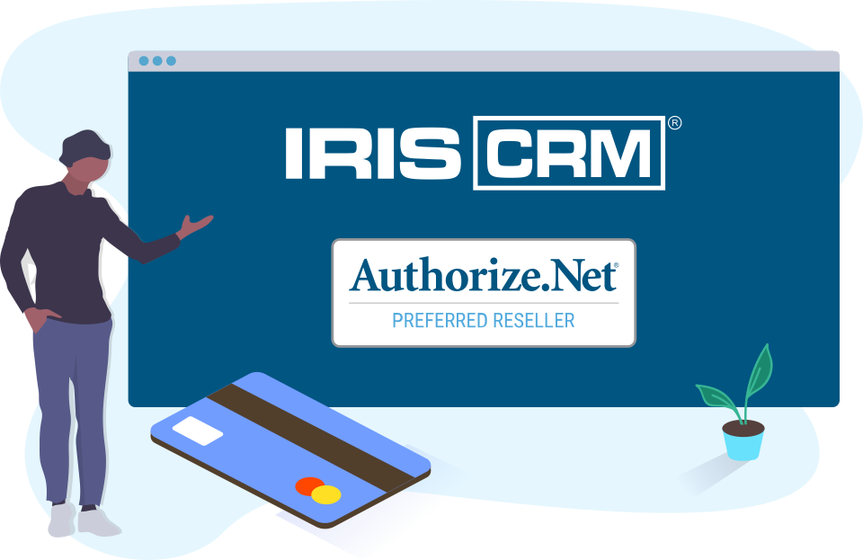 IRIS CRM’s Authorize.Net boarding integration