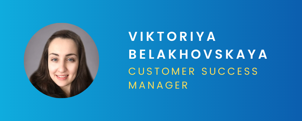 Viktoriya Belakhovskaya, Customer Success Manager Viktoriya Belakhovskaya, IRIS CRM Customer Success Manager