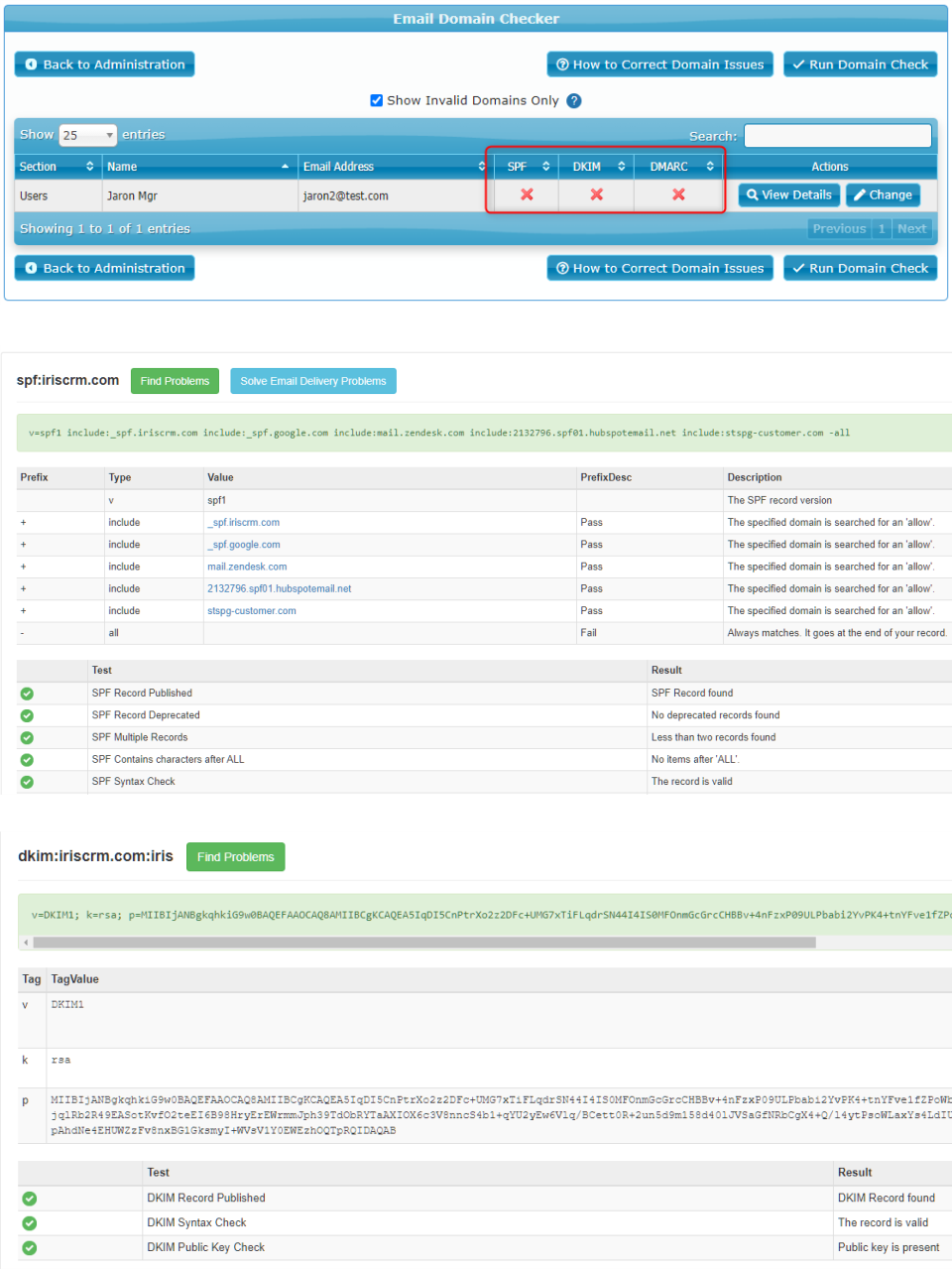 Email Domain Checker