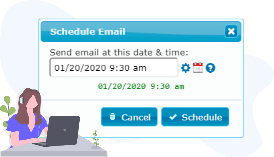 Convenient Email Scheduling