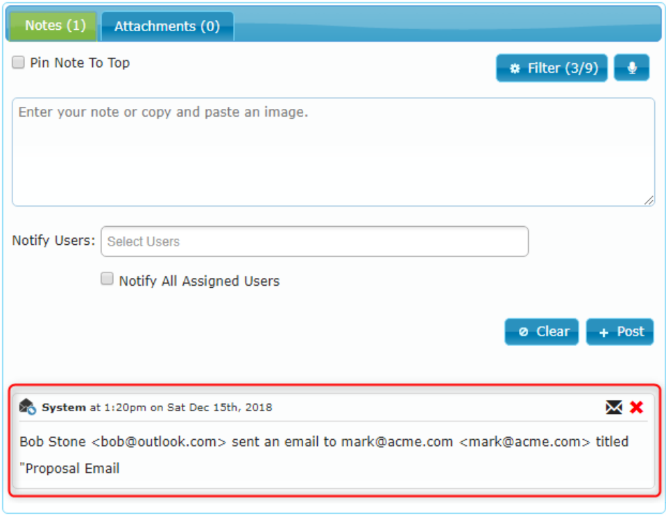 Outlook Integration
