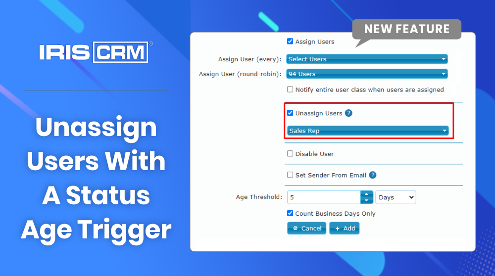 Unassign User With Status Age Trigger Unassign User With Status Age Trigger