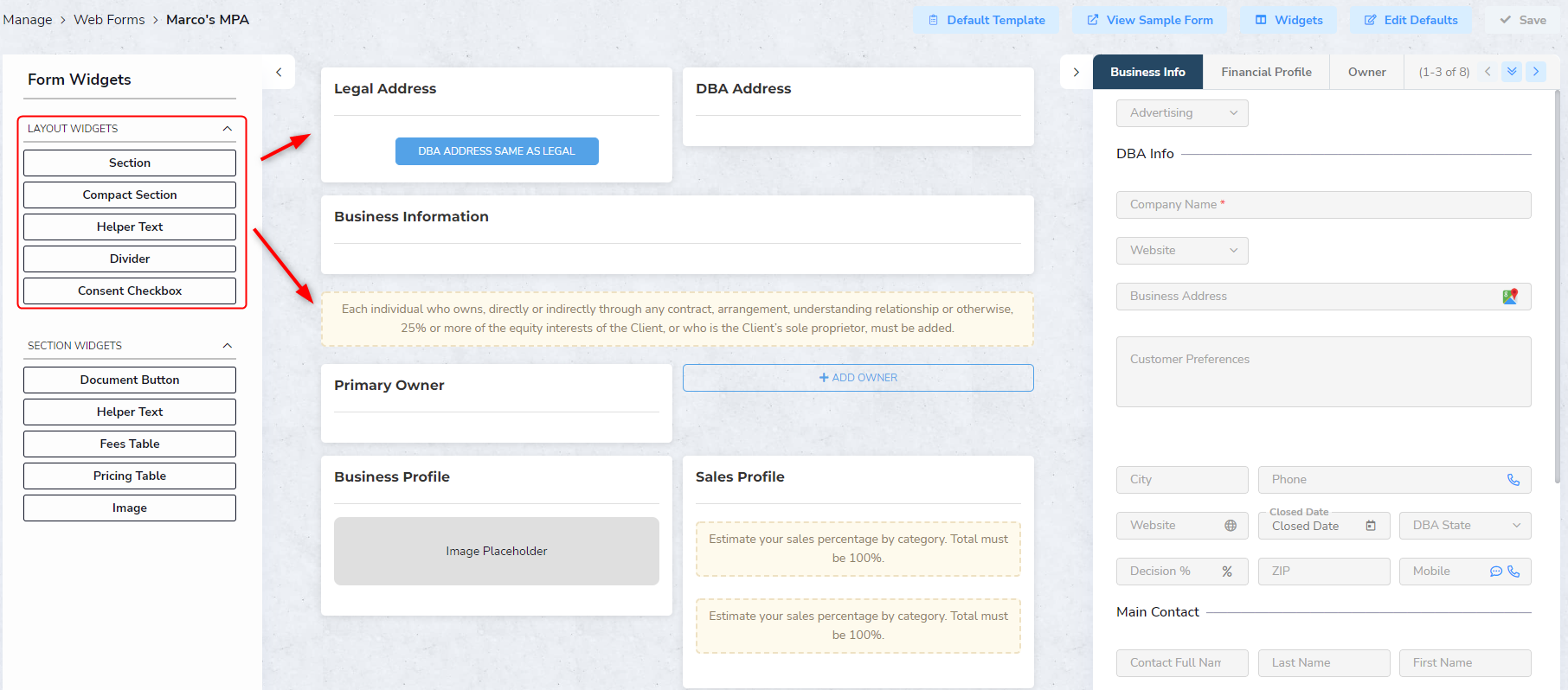Layout Widgets Layout Widgets