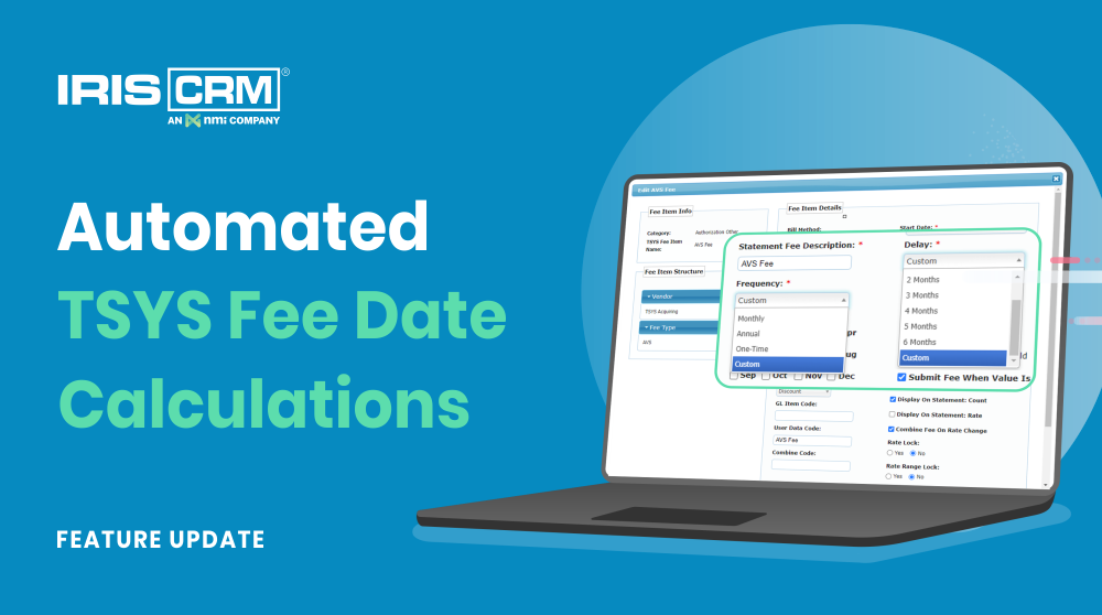 Automated TSYS PPM Fee Date Calculations Automated TSYS PPM Fee Date Calculations